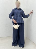 شومیز پشت گت دار - Image 3