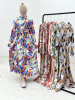 پیراهن بلند flower - Image 10