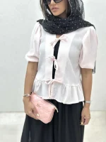 کت عروسکی آستین کشی - Image 4