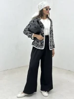 کت کنف دوزی طرح برگ - Image 18