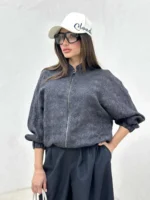 بامبر جلو زیپ زنانه - Image 9