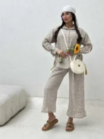 دوتیکه شومیز و شلوار دمپا زنانه