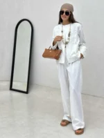 دو تیکه کت و شلوار E.M زنانه - Image 2