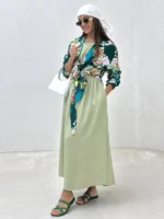 ست پیراهن حلقه ای کمرکش - Image 6