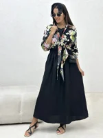 ست پیراهن حلقه ای کمرکش - Image 3