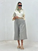 شلوار لینن بگ F. E - Image 3