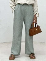 شلوار کمر white - Image 10