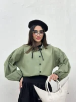 شومیز دکمه ریز زنانه