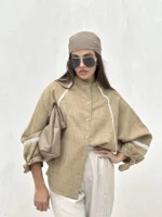 شومیز مانتویی خرجکار - Image 19