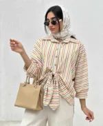 شومیز مراکشی جلو پاپیون زنانه - Image 13
