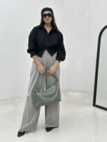 شومیز کراپ SHIRI زنانه - Image 3