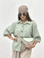 شومیز کوک دوزی M - Image 12