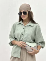 شومیز کوک دوزی M - Image 17