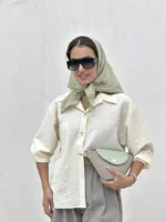 شومیز کوک دوزی M - Image 11