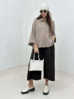 شومیز کیمونو M زنانه - Image 10