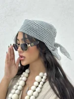 اسکارف توری توپی - Image 3