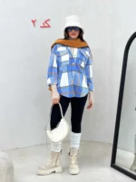 اور شرت چهارخونه زنانه - Image 10