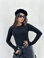 بادی آستین بلند کبریتی زنانه - Image 2