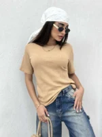 تیشرت کبریتی نلین زنانه - Image 4