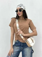 تیشرت کبریتی نلین زنانه - Image 3