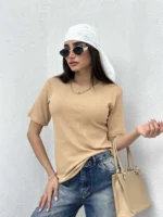 تیشرت کبریتی نلین زنانه - Image 8