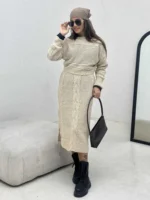 دو تیکه کراپ و دامن جودون زنانه - Image 8