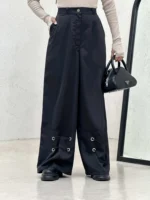 شلوار پرچی black زنانه - Image 3