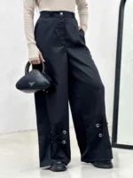 شلوار پرچی black زنانه - Image 4