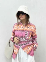 پیراهن طرحدار mava زنانه - Image 4