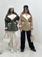 کت جیب گلدوزی زنانه - Image 19