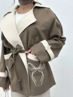 کت جیب گلدوزی زنانه - Image 3
