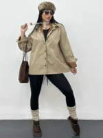بارانی آستر دار اسمارتیز زنانه - Image 10