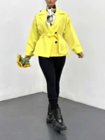 بارانی یقه انگلیسی eiffel زنانه - Image 4