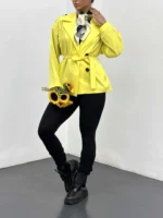 بارانی یقه انگلیسی eiffel زنانه - Image 7