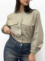 بامبر راه راه فاستونی زنانه - Image 3