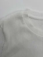 تیشرت کراپ کبریتی کد 619 - Image 5