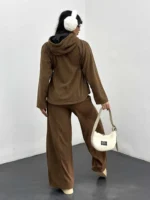 دوتیکه مخمل کبریتی کمر زنانه - Image 10