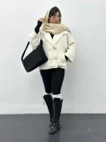 کت فوتر جناقی E زنانه - Image 4