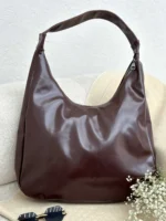 کیف زنانه صابونی بزرگ - Image 15