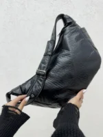 کیف نیم دایره بند پانچی زنانه - Image 4