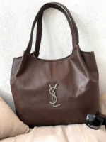 کیف چرم بزرگ YSL - Image 2