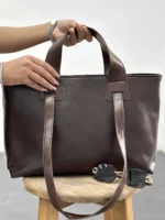 کیف چرم دستی دوشی M.A زنانه - Image 10