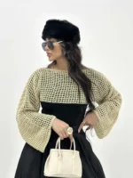 آستین بافت زنانه - Image 5