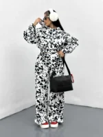 ست هودی و شلوار غواصی زنانه - Image 3