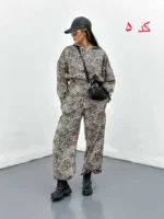 ست هودی و شلوار غواصی زنانه - Image 6