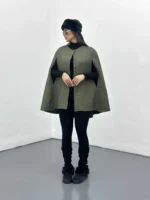 شنل پارچه کشمیر زنانه - Image 11