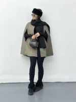 شنل پارچه کشمیر زنانه - Image 10