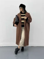 کت فوتر بلند موهر E زنانه - Image 15