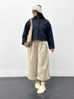 کت کچه جلو دکمه کد 312 زنانه - Image 2