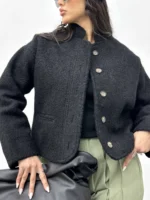 کت کچه جلو دکمه کد 312 زنانه - Image 10